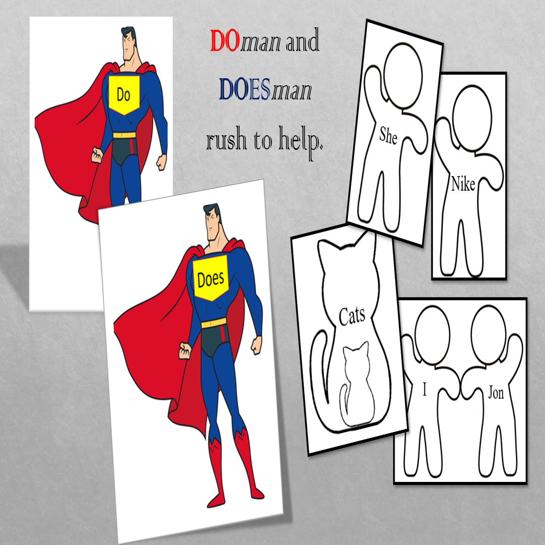 DOman and DOESman rush to help. | Third Image