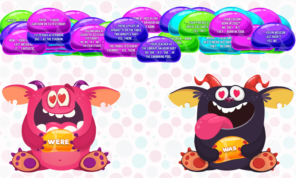 Monsters. Was/Were (PDF + GENIALLY) | Third Image