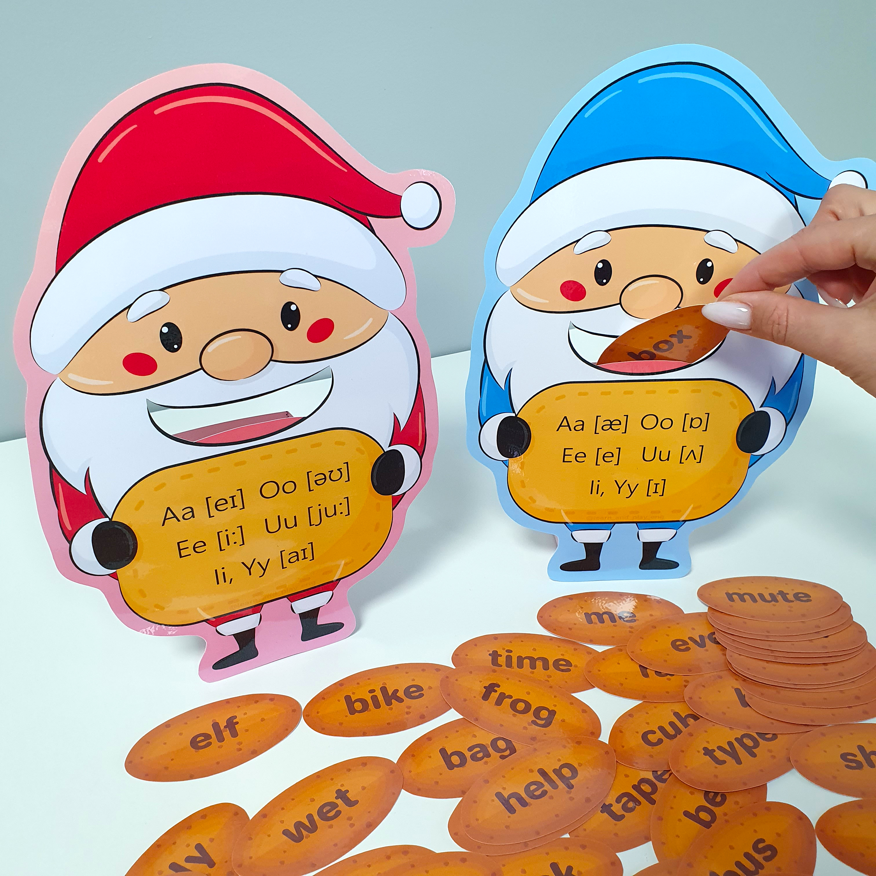 Santas. Long and Short Vowels | Second Image