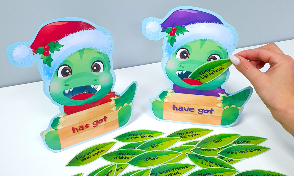 Dinos. Have got / Has got | Second Image