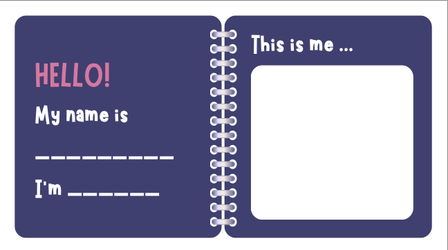 Mini Book about me | First Image