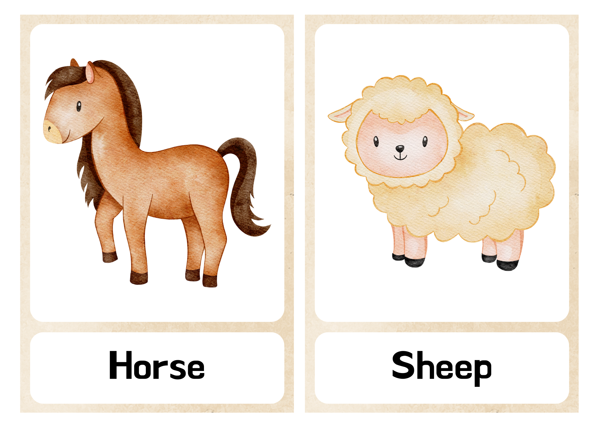 Animals Dobble | First Image