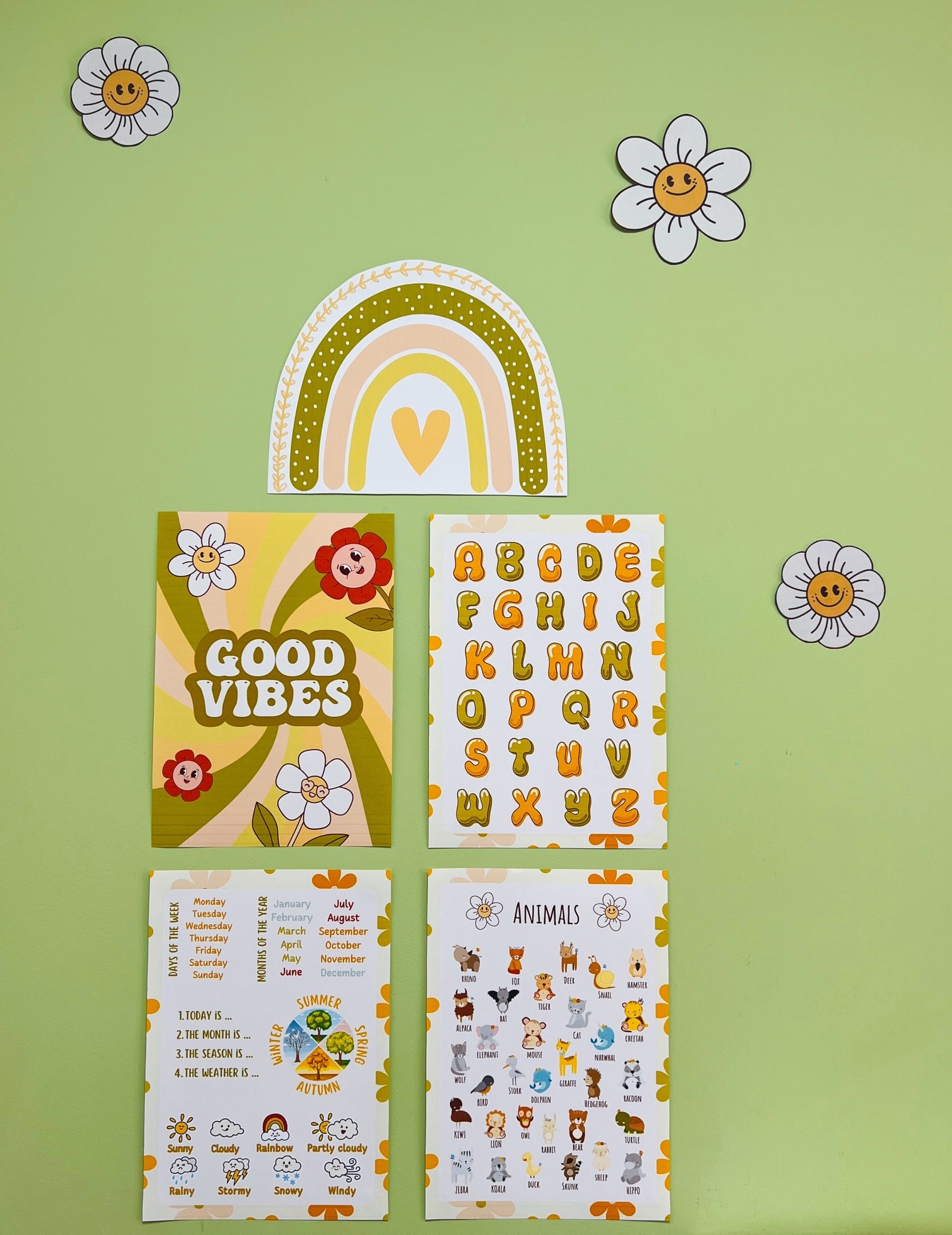 Groovy Classroom Posters and Decor | Third Image