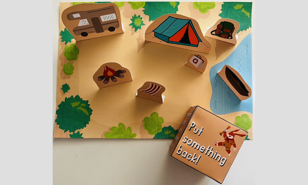 Camping Pretend Play + Games | Second Image