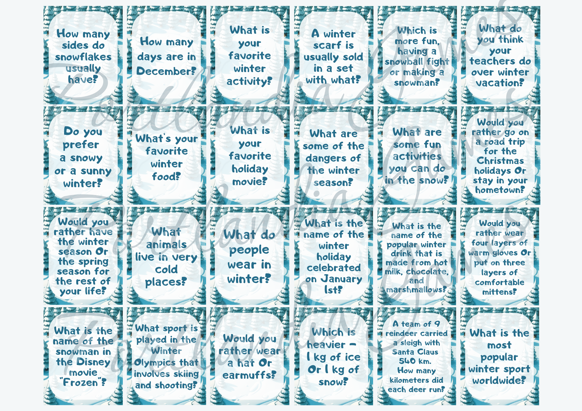 Winter Board game | Second Image