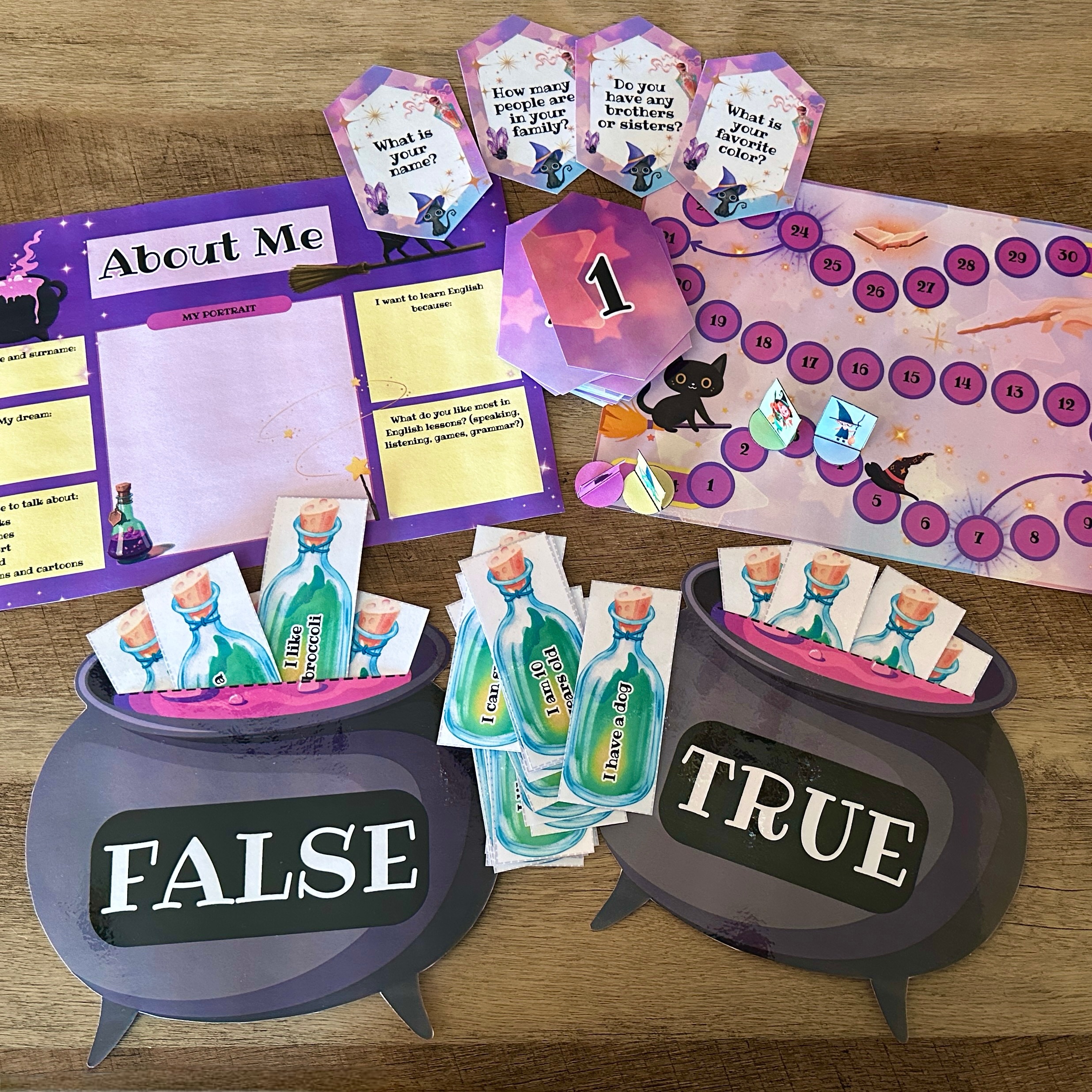 Набор материалов для первых уроков и знакомства с учениками | First Image